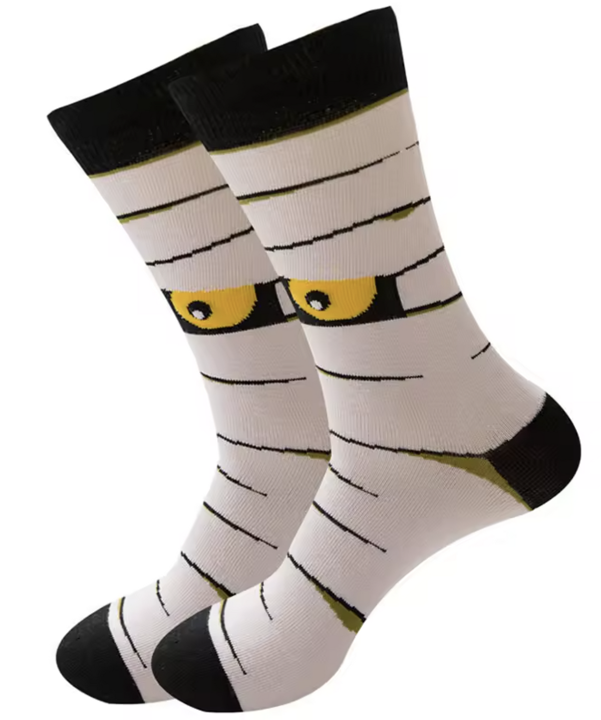 20 pair Cute Halloween Pumpkin Crew Socks – Funny Novelty Cotton Tube Socks, Unisex