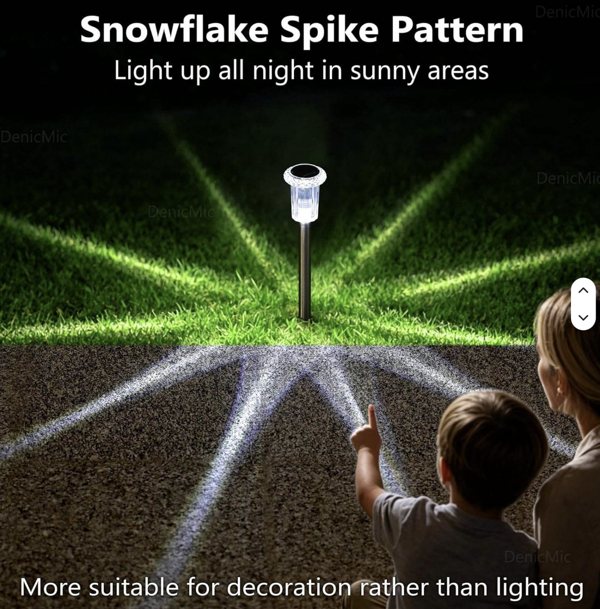 Halloween Solar Pathway Lights Outdoor 10 Pack | IP44 Waterproof LED Pathway Lights & Stake Lights for Yard & Garden