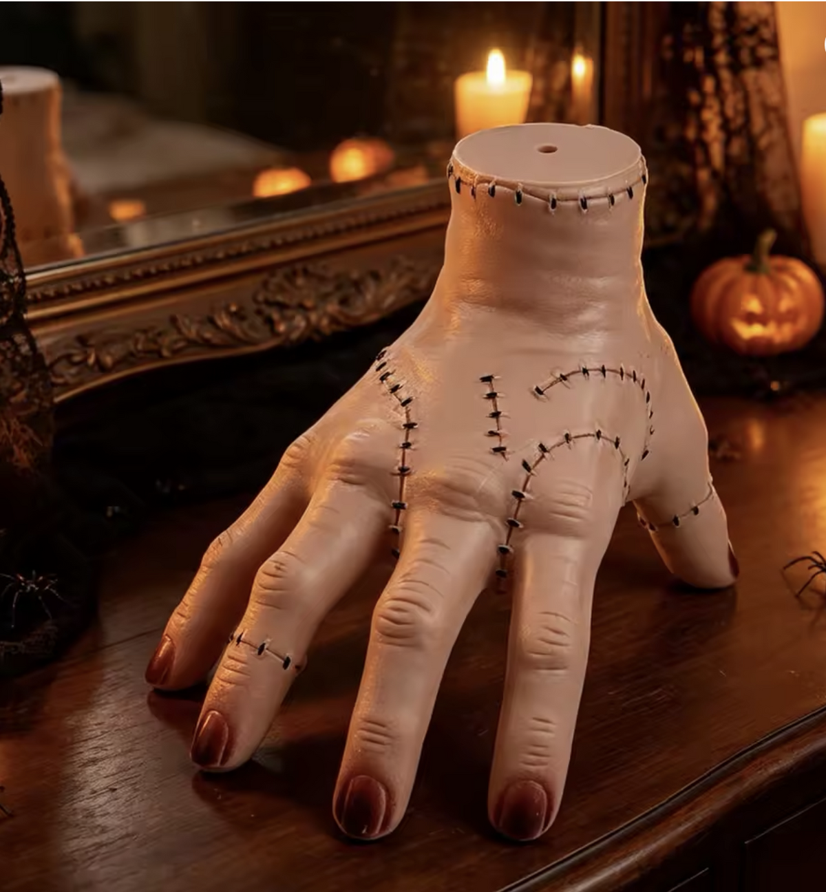 Severed Hand Prop – Scary Moving Hand Toy for Halloween Horror Prank, Realistic PVC/Vinyl Hand Decoration