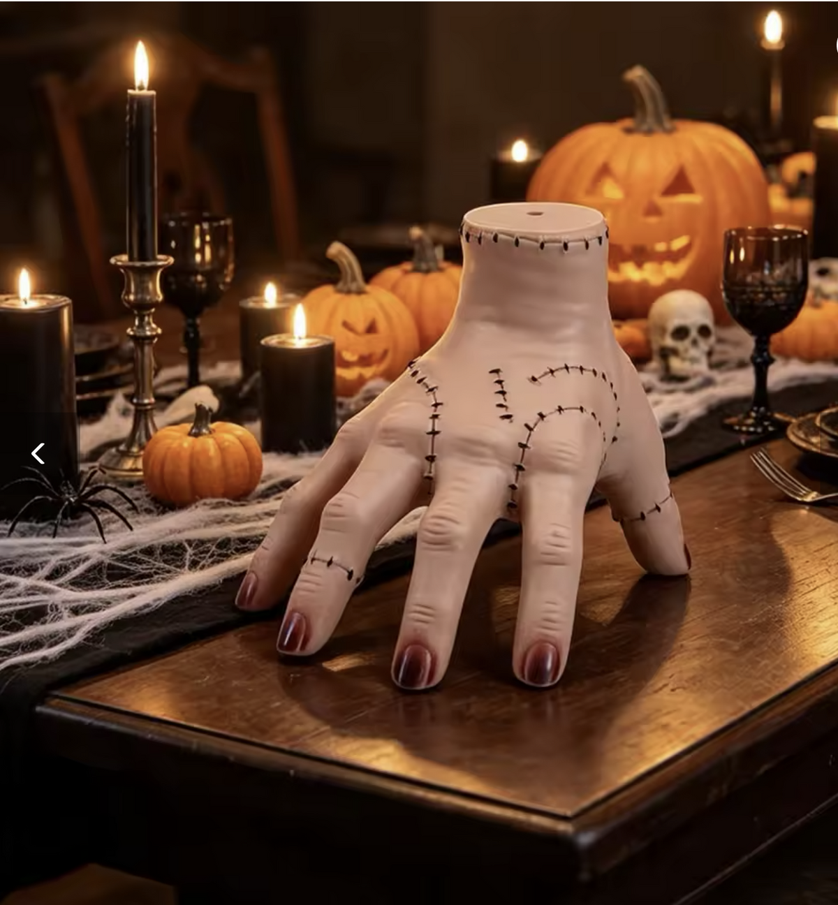 Severed Hand Prop – Scary Moving Hand Toy for Halloween Horror Prank, Realistic PVC/Vinyl Hand Decoration
