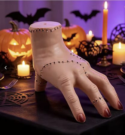 Severed Hand Prop – Scary Moving Hand Toy for Halloween Horror Prank, Realistic PVC/Vinyl Hand Decoration