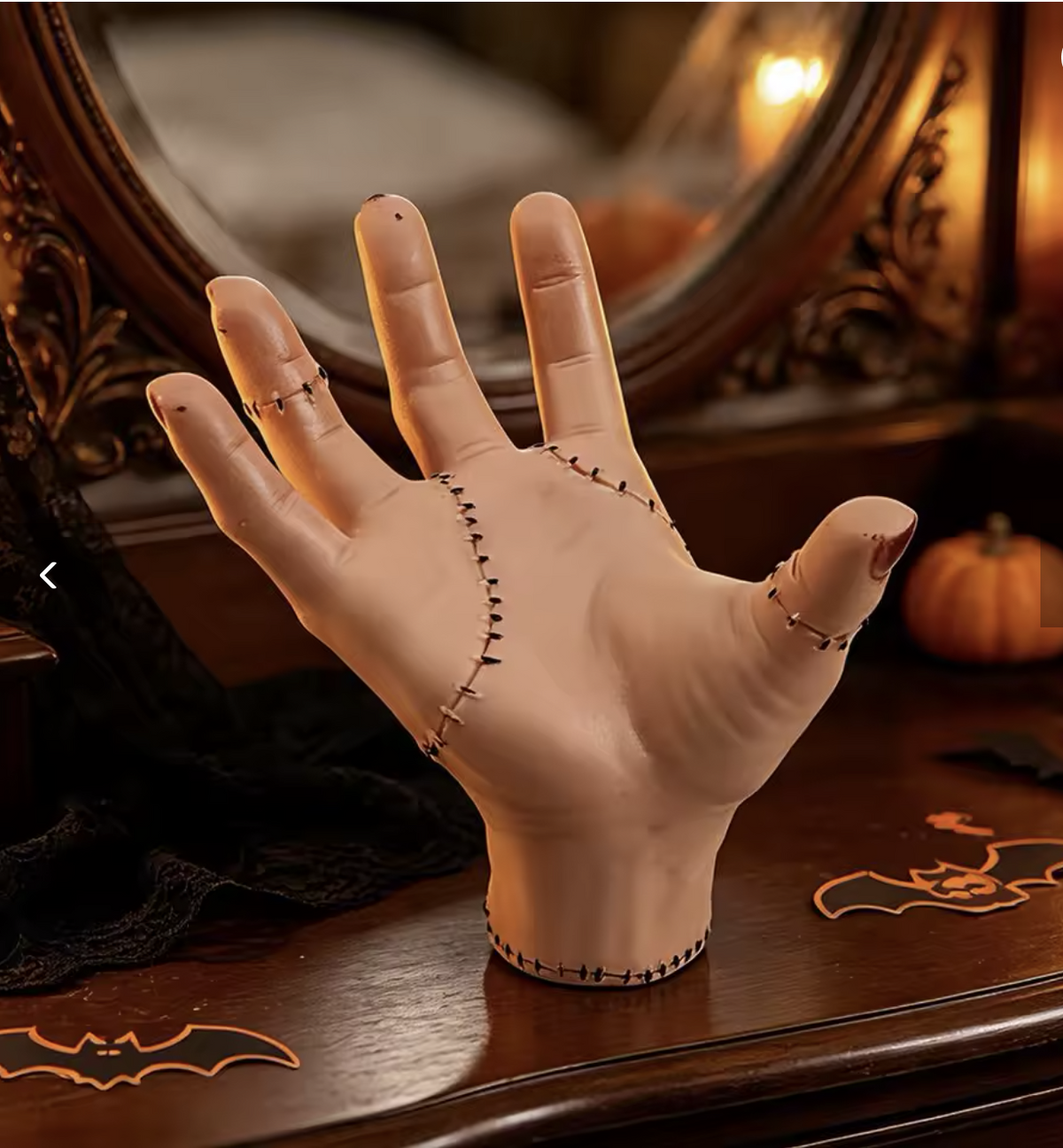 Severed Hand Prop – Scary Moving Hand Toy for Halloween Horror Prank, Realistic PVC/Vinyl Hand Decoration