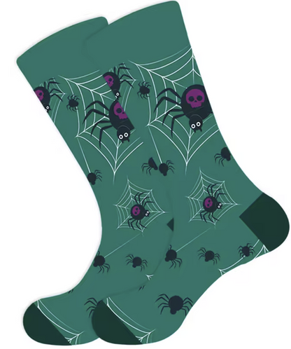 Cute Halloween Pumpkin Crew Socks